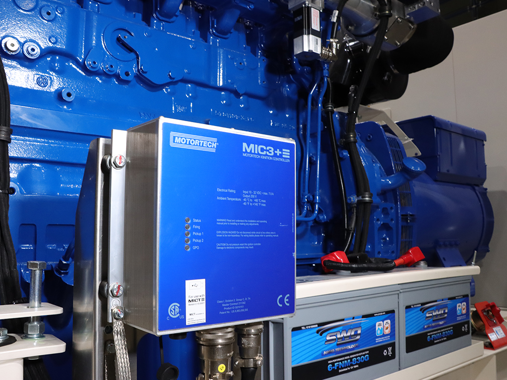 PowerLink | Gas Genset-GXE generator blue