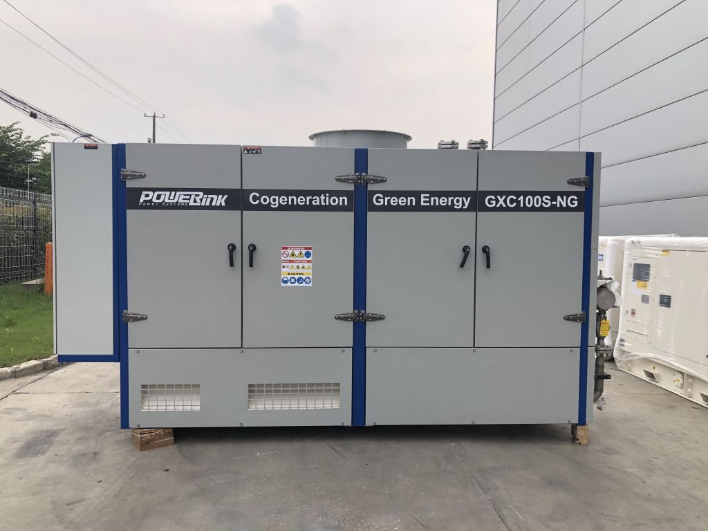PowerLink GXC series gas cogeneration unit low noise design